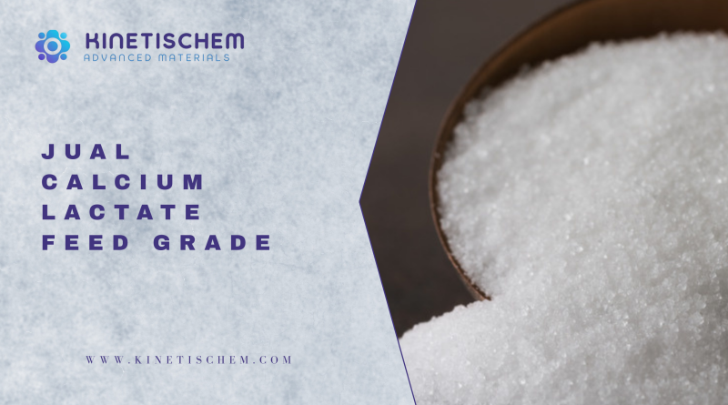 Jual Calcium Lactate Feed Grade