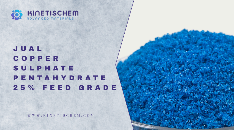 Jual Copper Sulphate Pentahydrate 25% Feed Grade