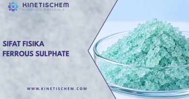 Sifat Fisika Ferrous Sulphate