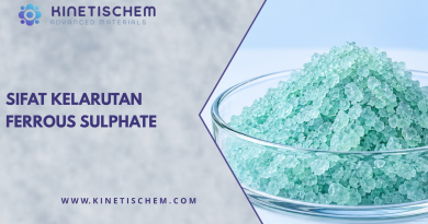 Sifat Kelarutan Ferrous Sulphate